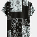 Paisley Patchwork Print Shirt