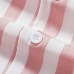 Striped Stand Collar Shirt