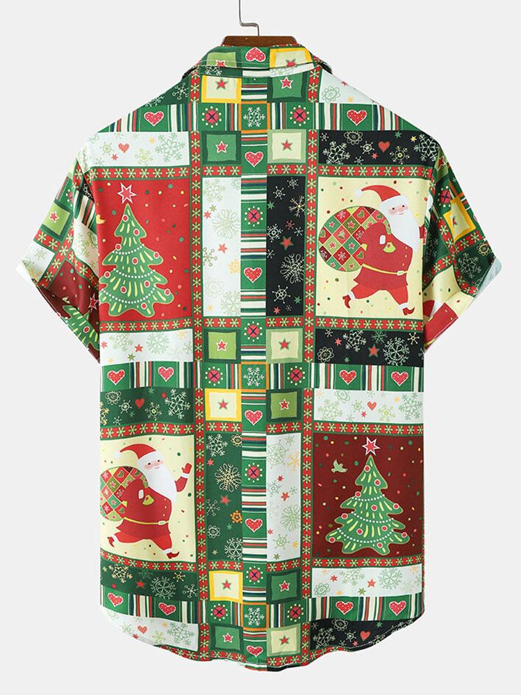 Short Sleeve Christmas Shirt