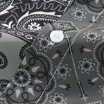 Paisley Print Shirt & Swim Shorts Set