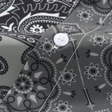 Paisley Print Shirt & Swim Shorts Set