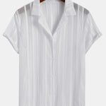 Mesh Textured Shirt