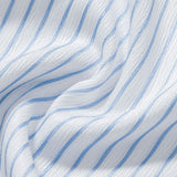 Striped Stand Collar Shirt