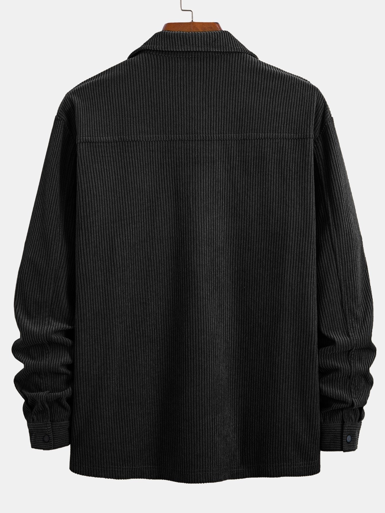 Corduroy Overshirt with Pockets