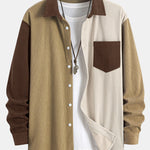 Corduroy Patchwork Shirt