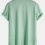 Short Sleeve Corduroy Revere Shirt