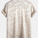 Paisley Print Satin Shirt