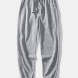 Basic Relax Fit Crew Neck Sweatshirt & Jogging Pants Set