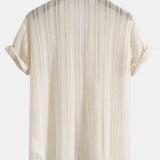Textured Cuban Shirt