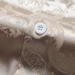 Paisley Print Satin Shirt