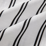 Linen Striped Button Up Shirt
