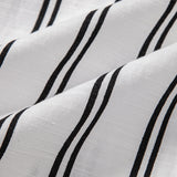 Linen Striped Button Up Shirt