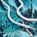 Tropical Print Shirt & Tropical Print Swim Shorts Set