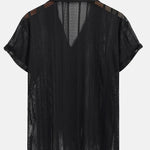 Mesh Textured Shirt