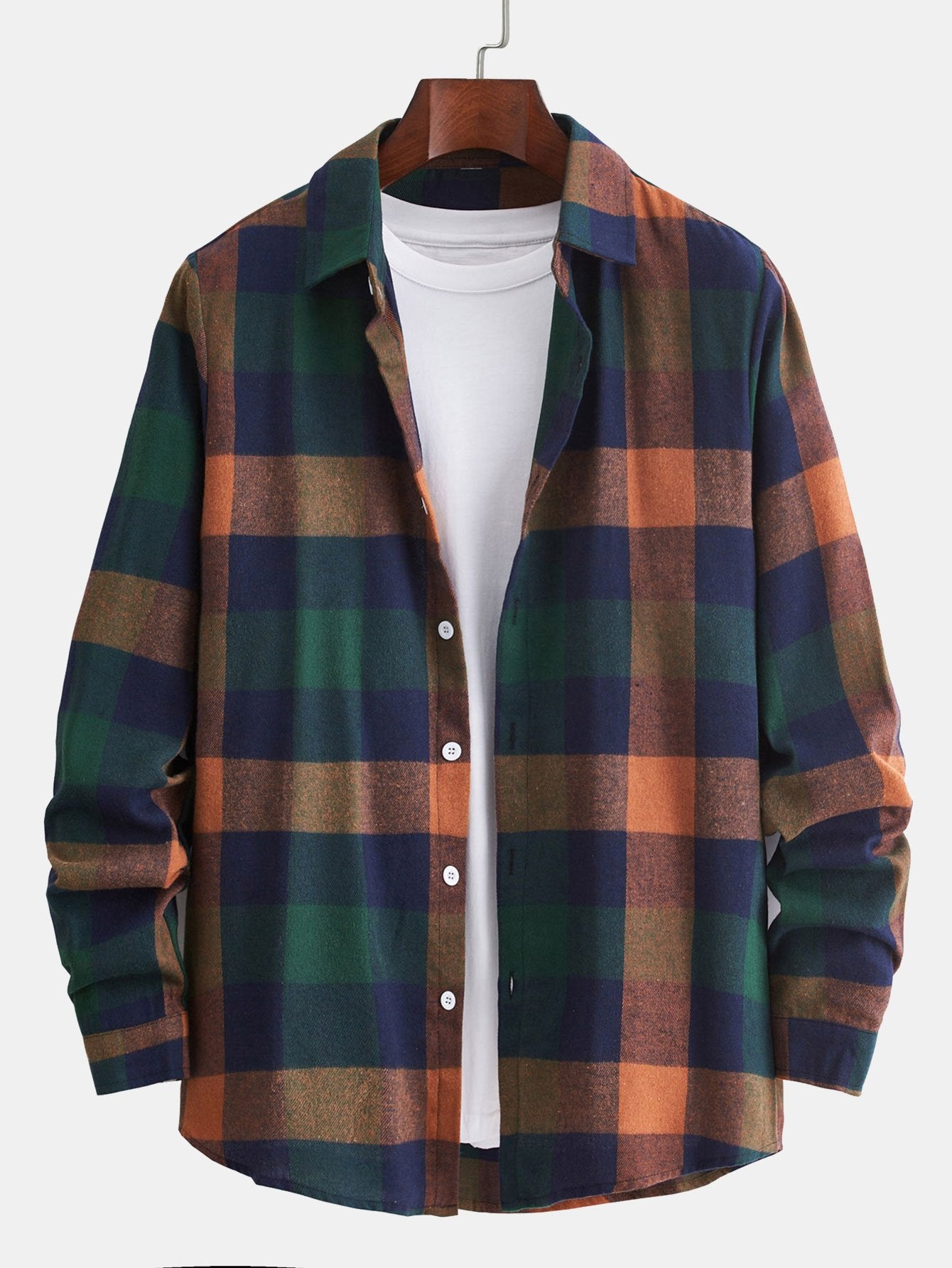 Button Up Plaid Shirt
