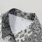 Paisley Print Shirt & Swim Shorts Set