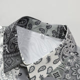 Paisley Print Shirt & Swim Shorts Set