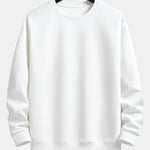 Basic Relax Fit Crew Neck Sweatshirt & Jogging Pants Set
