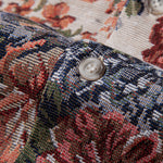 Floral Jacquard Cuban Shirt