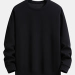 Basic Relax Fit Crew Neck Sweatshirt & Jogging Pants Set