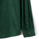 Long Sleeve Button Up Corduroy Shirt