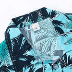 Tropical Print Shirt & Tropical Print Swim Shorts Set