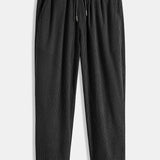 Long Sleeve Corduroy Cuban Collar Shirt & Corduroy Pants Set