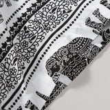 Elephant Print Button Up Shirt