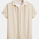 Towelling Jacquard Shirt