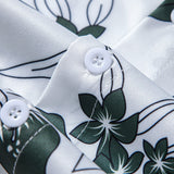 Floral Print Shirt & Swim Short Set