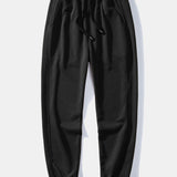 Basic Relax Fit Crew Neck Sweatshirt & Jogging Pants Set