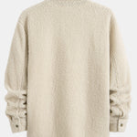 Teddy Fleece Button Up Shirt