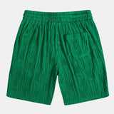 Wave Textured Shirt & Shorts Set