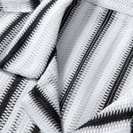 Striped Cutout Cuban Shirt