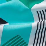 Color Block Stripe Print Shirt