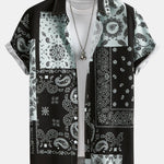 Paisley Patchwork Print Shirt