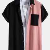 Two Tone Corduroy Shirt