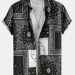 Paisley Print Button Up Shirt