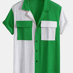 Two Tone Cuban Corduroy Shirt