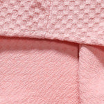 Checkerboard Texture Shirt & Drawstring Shorts Set