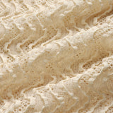 Wavy Jacquard Textured Cuban Shirt