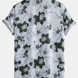 Floral Print Shirt & Swim Short Set