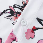 Floral Print Shirt & Swim Shorts Set