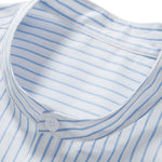 Striped Stand Collar Shirt