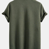 Short Sleeve Waffle Shirt