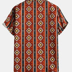 Aztec Geometric Print Shirt