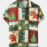 Short Sleeve Christmas Shirt