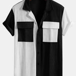 Two Tone Cuban Corduroy Shirt