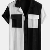 Two Tone Cuban Corduroy Shirt