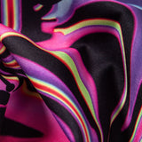Colorful Fluid Smiley Print Button Up Shirt
